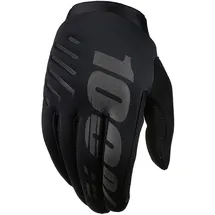 100% Brisker Women's Cold Weather Gloves - Black - L