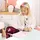 Bayer Puppenzubehör Tischsitz Einhorn Bordeaux Unicorn 65823AA
