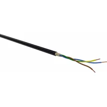 Kabel & Leitungen Erdkabel NYY-J 3x2.5 mm2, eindrähtig, 25m, schwarz