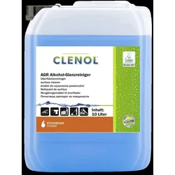 Meditrade Clenol AGR  Alkohol-Glanzreiniger - 1 x 10 L Kanister - Allzweckreiniger