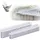 ideoon garden 12er Set Taubenspikes Weiss 5,4m - Effektive Vogelabwehr aus Polycarbonat - 3-reihige Abwehrspikes gegen Tauben, Möwen, Marder, Katzen & Eichhörnchen