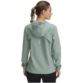 Under Armour OutRun the Storm wasserabweisende Laufjacke Damen 348 silica green/reflective M