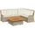 vidaXL Garten-Lounge-Set 5-tlg. beige
