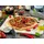 GEFU Pizzastein DARIOSO Set mit Gestell, Pizzaschneider und Pizzaschieber grau