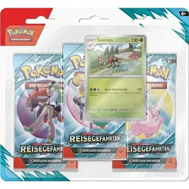 Pokémon Karmesin & Purpur Reisegefährten 3er-Pack-Blister Yanmega