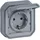 Legrand Plexo New Schutzkontakt-Steckdose Grau