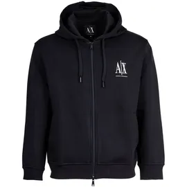 Armani Exchange Sweatjacke Herren Blau/Weiß L
