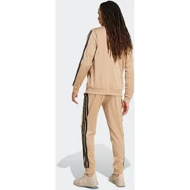 adidas Sportswear Basic 3 Stripes Tricot Trainingsanzug - warm sandstone, - XL