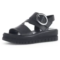 Gabor Riemchensandalen Damen Schwarz 40,5