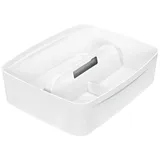 Leitz MyBox Einsatz für Aufbewahrungsboxen 6,0 l perlweiß 37,5 x 30,7 x 10,1 cm