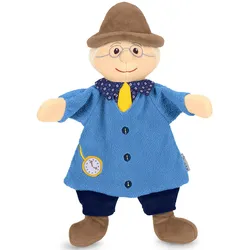 Handpuppe STERNTALER "Opa", blau, Puppen, Kinder, Baumwolle, Polyester