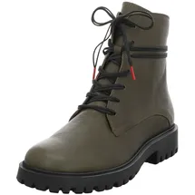 THINK! TRENTO chromfrei gegerbte Leder Stiefelette 3-001191, OLIVE 7000, 37