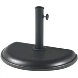 casa.pro Sonnenschirmständer Bisenti Beton 45x29x4,5 cm, Schwarz 10 kg casa.pro