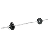 Sport-Thieme Langhantel-Set 50 kg oder 75 kg, Gusseisen, 50 kg