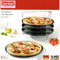 zenker Pizzabäcker-Set, Ø 29 cm, 5-teilig