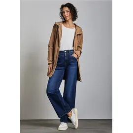 STREET ONE Langer Windbreaker - Braun