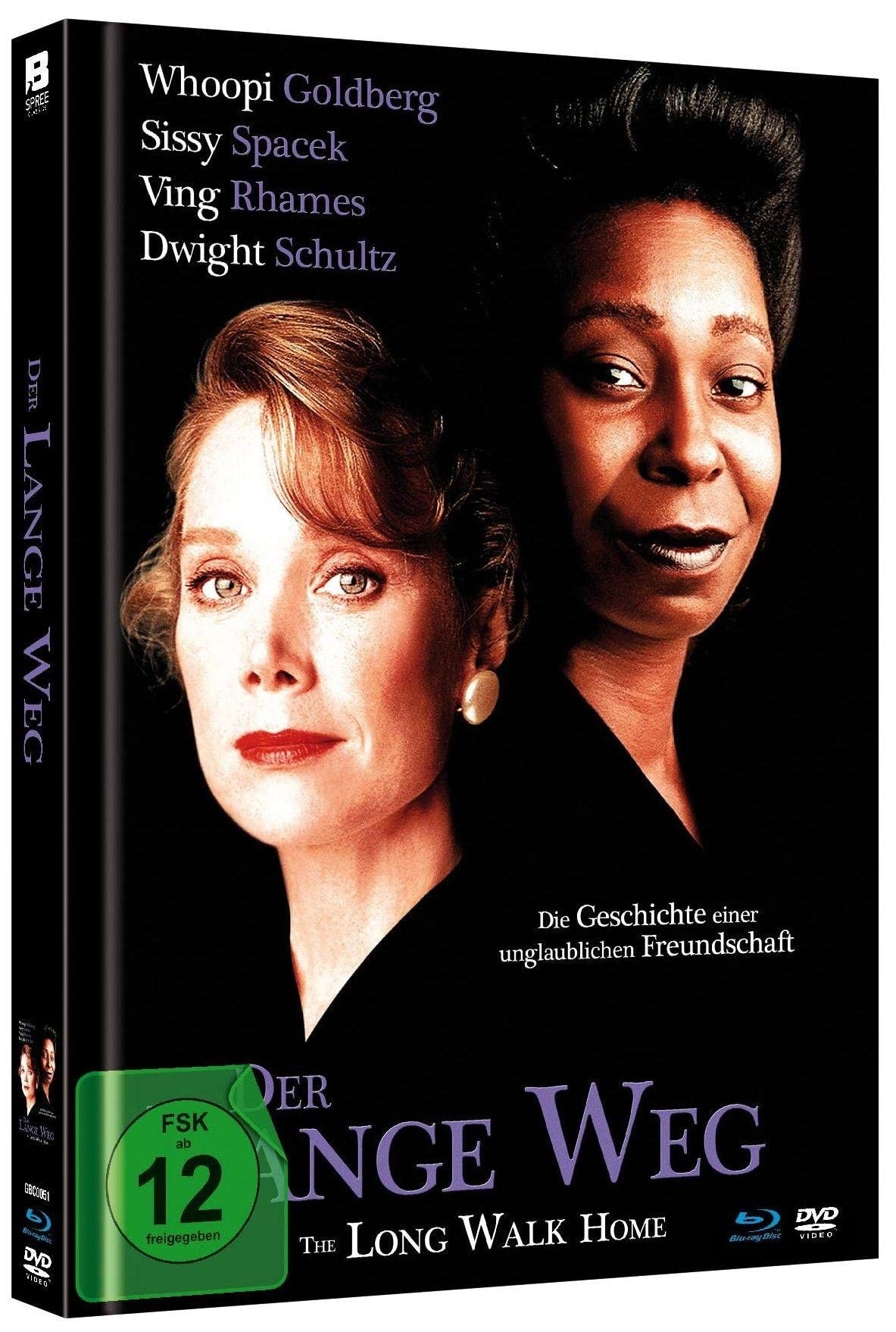 Der lange Weg - The Long Walk Home - Limited Mediabook in HD neu abgetastet (+ DVD) [Blu-ray] (Neu differenzbesteuert)