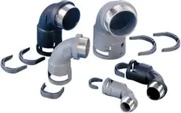ABB Stotz-Kontakt Anschl.armatur 90Gr.Winkel NVBV-M257-11
