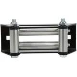 KIMISS Winden-Führungsleitung, Auto-Side-by-Side-Seilwinden-Rollen-Führungsleitung 152 Mm / 6 Zoll Eisen Verzinkt Wartungsersatz Universal