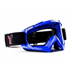 rueger-helmets Skihelm RB-970 Crossbrille Endurobrille Quadbrille Motocrossbrille ruegerRB-970 Crossbrille blau blau