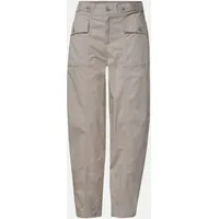 STREET ONE Karlie Barrel Leg Hose Beige 40