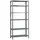 Proregal Lagerregal Metall 200x90x30cm Grau 6 Fachböden