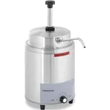 Royal Catering Saucenspender mit Heizfunktion 4,5 l 550 W, - Silber