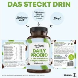 yes vegan Daily Probio Kapseln 180 St.