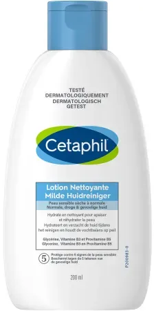 Cetaphil Reinigungslotion Für Normale Trockene Und Empfindliche Haut Flasche 200ml
