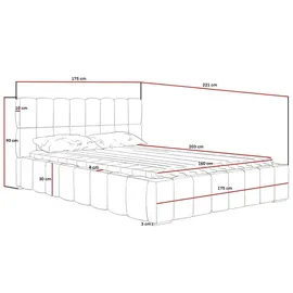 marpur ALMA 160 x 200 cm Beige