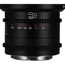 Laowa Venus Optics Laowa 6 mm F2,1 Bildstabilisator Cine-Objektiv Four Thirds