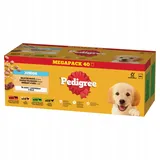 PEDIGREE Junior Mix Selection in Gelee Megapack Hunde-Nassfutter Beutel 2 Packungen (80 x 100 g)