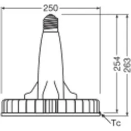 LEDVANCE HID LED Highbay Universal 21000 LM 150W 840 E40 HIDLEDHigh150W/4000