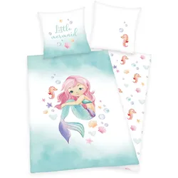 Herding Young Collection Kinderbettwäsche Little Mermaid 70x90cm, 140x200cm - mehrfarbig - 70x90/140x200cm