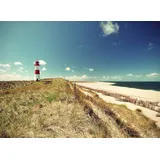 Living Walls Fototapete Designwalls Lighthouse glatt, (5 St), blau