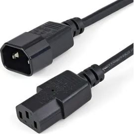 Startech StarTech.com PXT1001M Stromkabel Schwarz C14-Koppler C13-Koppler