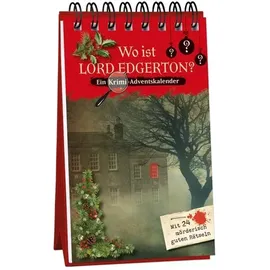 Kaufmann Ernst Vlg GmbH Wo ist Lord Edgerton? Krimi-Adventskalender