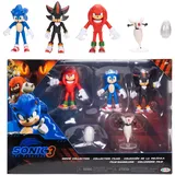 Jakks Pacific Sonic 3 Movie 6 cm Actionfiguren Multipack