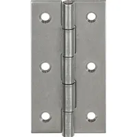 Vormann Scharnier H.40mm B.26mm S.0,9mm VA gerollt,schmal VORMANN