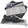 salcar Balkonverkleidung 90 x 300 cm Anthrazit Polyester