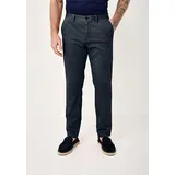 REDPOINT JASPER Modern Slim Fit Chinohose Blau W32/L30