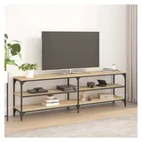vidaXL TV-Schrank Sonoma-Eiche 160x30x50 cm Holzwerkstoff