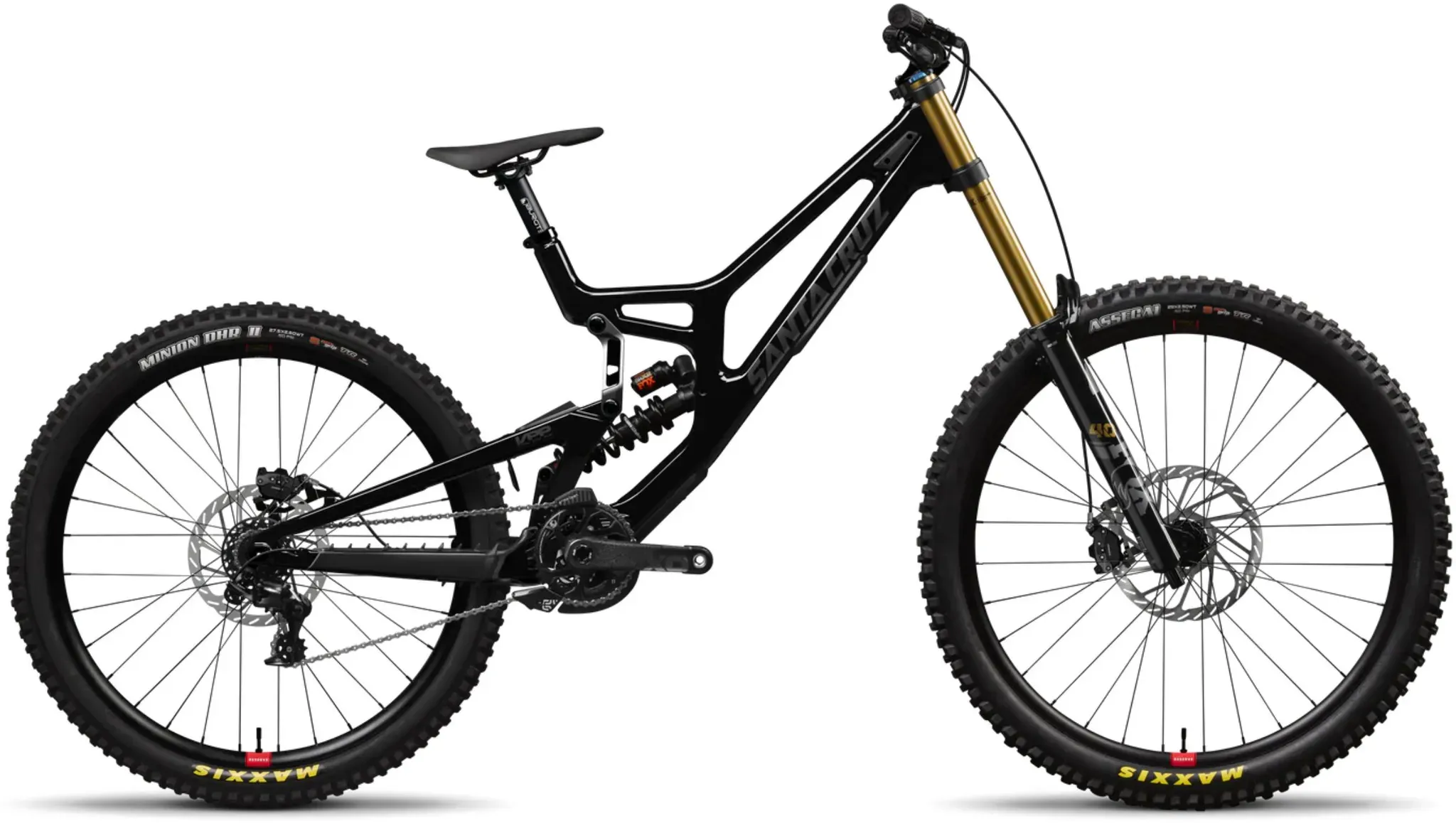 Santa Cruz V10 DH X01 29 Zoll - XL - Gloss Black Sparkle