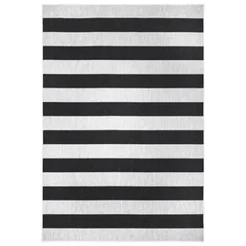 OTTO home Alan Wendeteppich 80 x 150 cm Schwarz/Weiß