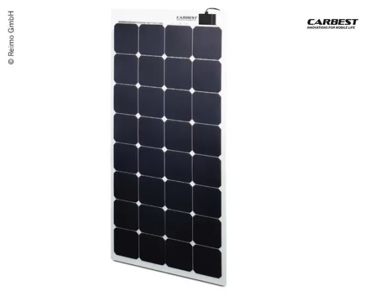 Carbest Solarmodule 12V - Ultraflexibel und leistungsstark von 80 bis 160 Watt,