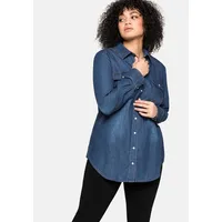 Sheego Jeansbluse in blue denim), | Gr.: 44