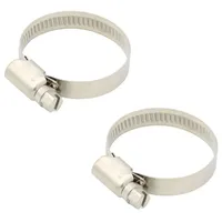 PUTEUS - 2x Schlauchschelle 25-40mm 1 Zoll Schlauchklemme