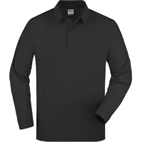 James & Nicholson Polo-Piqué Langarm JN022, - -