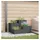 vidaXL Hochbeet 80 x 80 x 60 cm Anthrazit