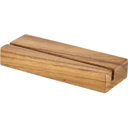 Kartenhalter Holz groß - 20x7,5x3,2cm